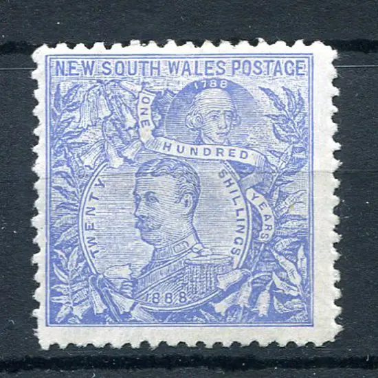 1905 20/- cobalt blue, perf. 12, wmk Cr/A in ...