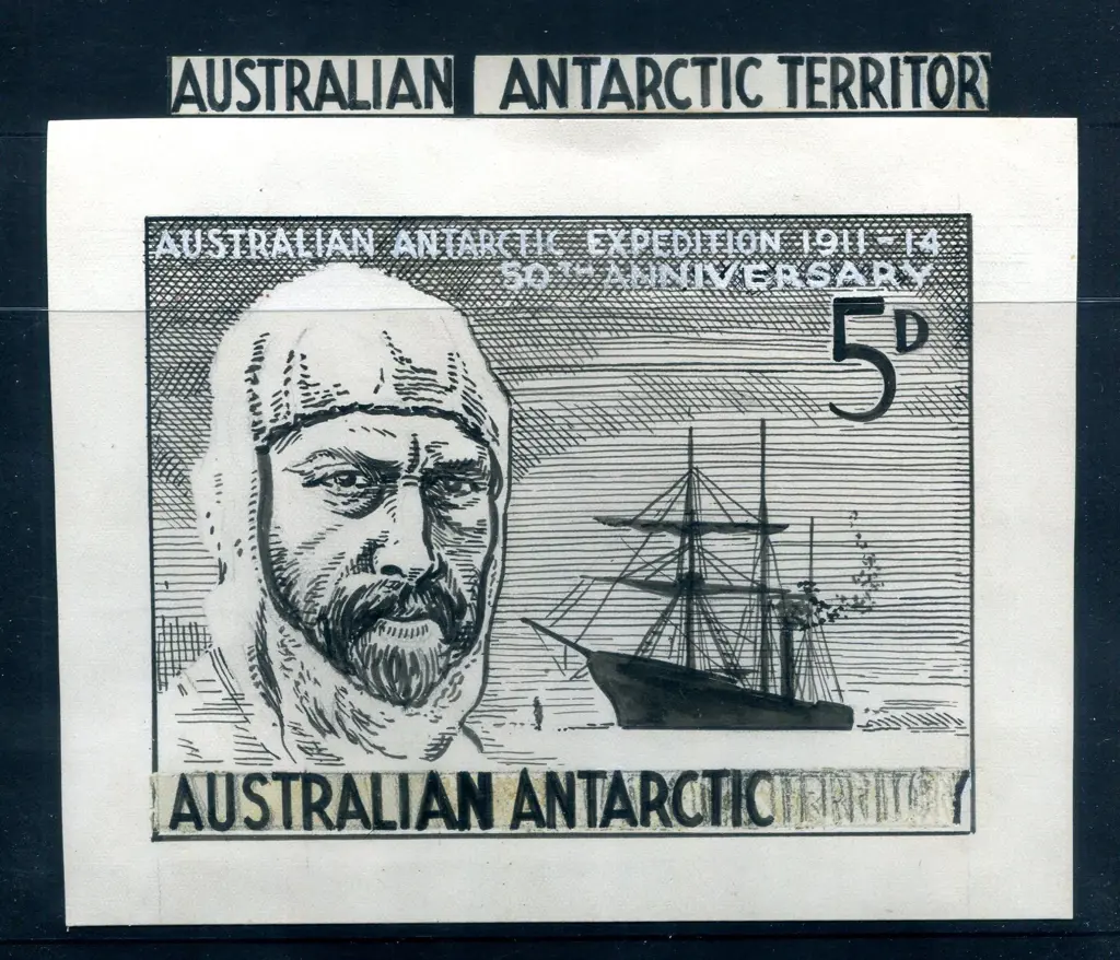 1961 5d 50th Anniv of 1911-14 Australasian ... Image 1++