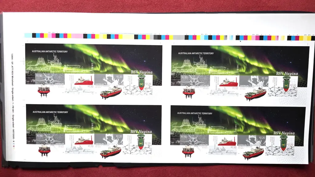 2020 AAT $6.60 RSV Nuyina M/S's in limited edition ... Image 1++