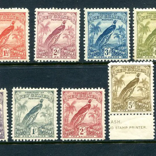1931 BOP dated set to £1. MLH with moderate hinge ...