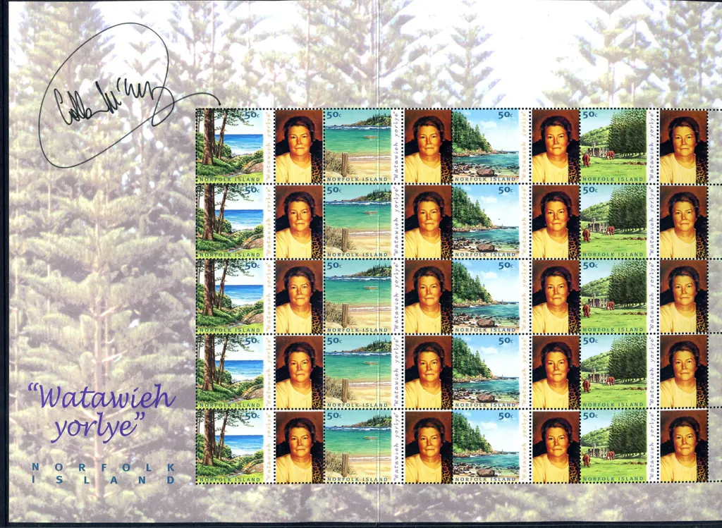 2003 50c Coastal View - "Watawieh Yorlye" SES ... Image 1++