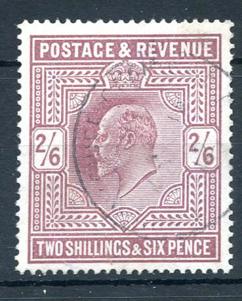 1911/13 2/6d dull reddish-purple KEVII. Superb ... Image 1++