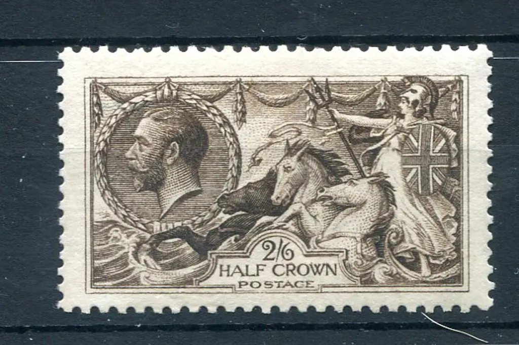1913/18 2/6d deep sepia-brown Waterlow. Superb MUH ... Image 1++