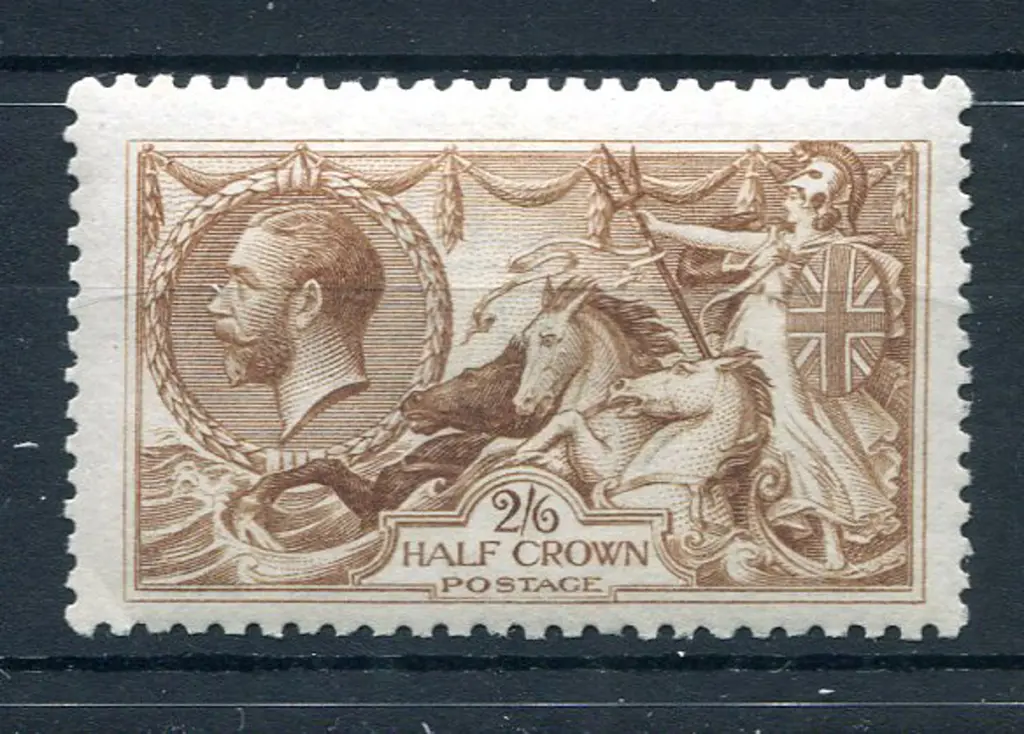 1913/18 2/6d chrome (very pale sepia-brown) from ... Image 1++