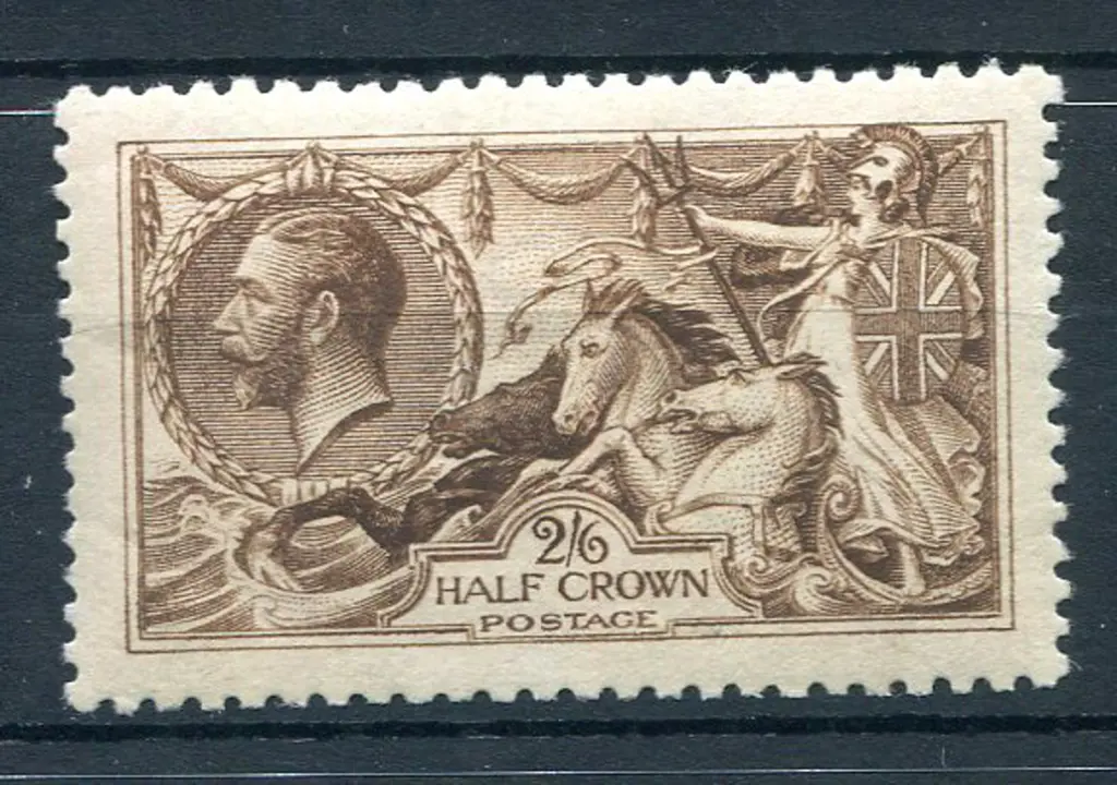 1913/18 2/6d yellow-brown DLR. Fine MUH with ... Image 1++
