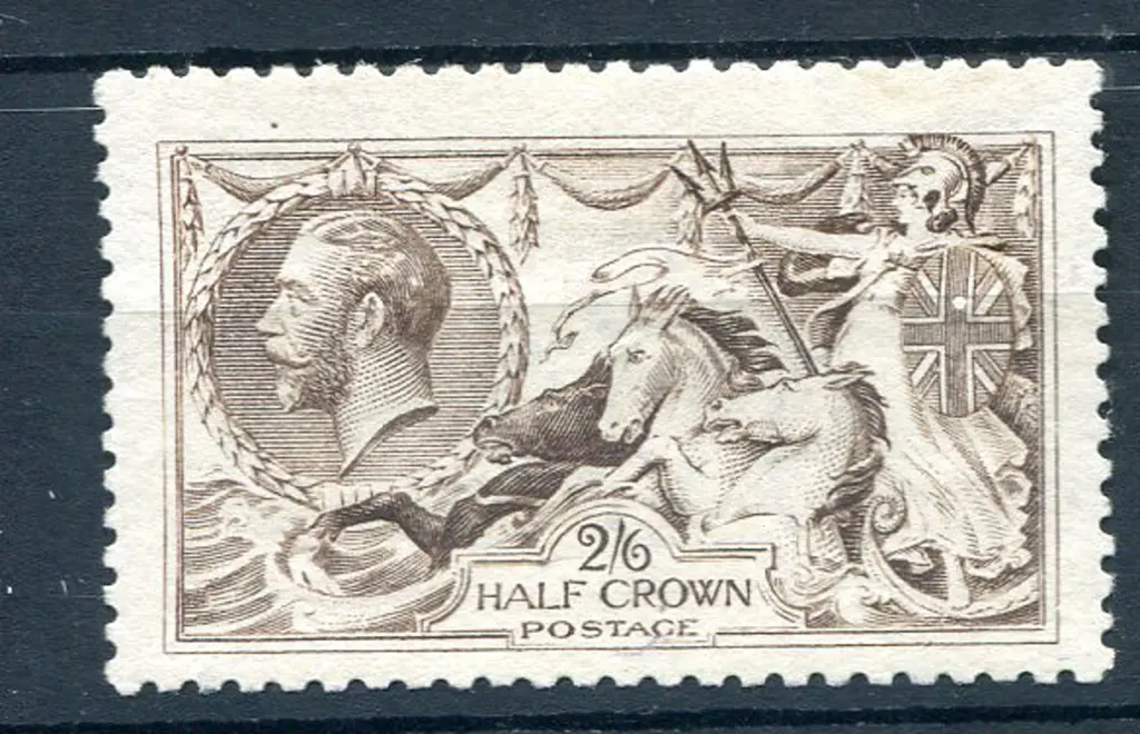1913/18 2/6d sepia ("Seal brown") DLR. MLH with ... Image 1++