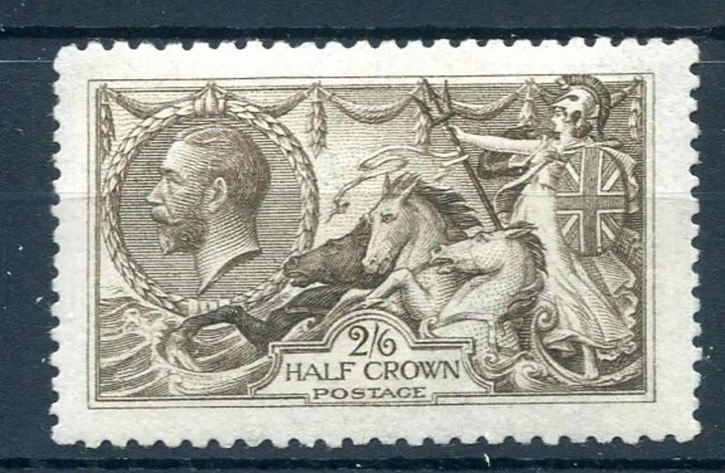 1913/18 2/6d sepia ("Seal brown") DLR. Superb MUH ... Image 1++