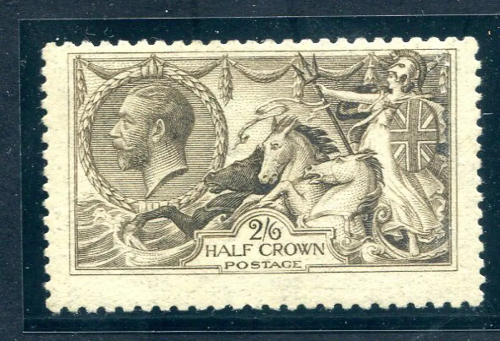 1913/18 2/6d sepia ("Seal brown") DLR with ... Image 1++