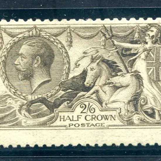 1913/18 2/6d sepia ("Seal brown") DLR with ...