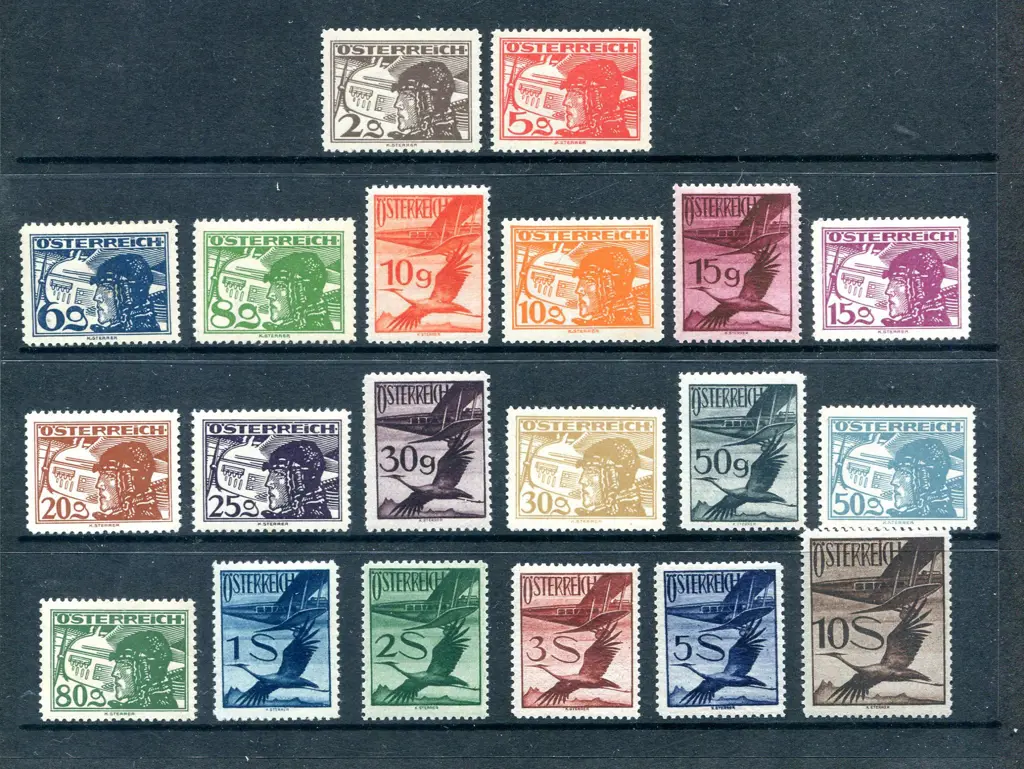 1925/30 Airs to 10s MLH with the 5s & 10s ... Image 1++