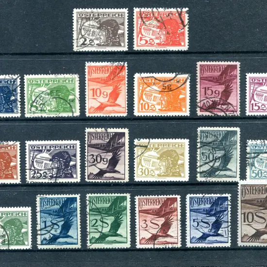 1925/30 Airs to 10s fine used set of 20. SG ...