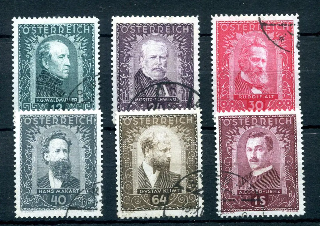 1932 Painters. F/U set of 6. SG 693/98, Cat. £475 ... Image 1++