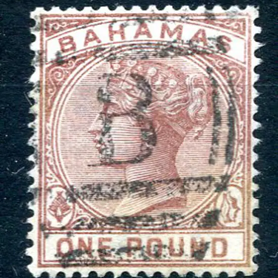 1884/90 £1 Venetian red QV. Good to F/U with ...