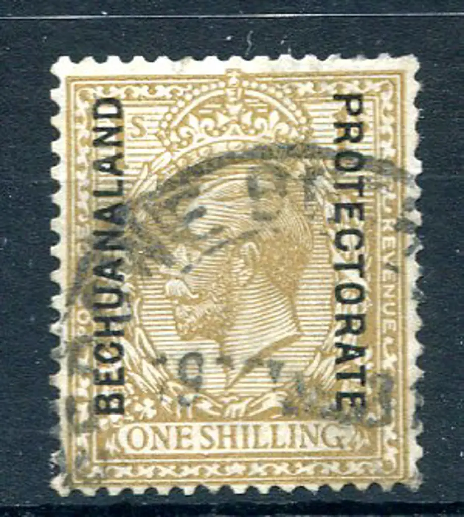 Bechuanaland 1925/27 1/- bistre-brown with wmk ... Image 1++