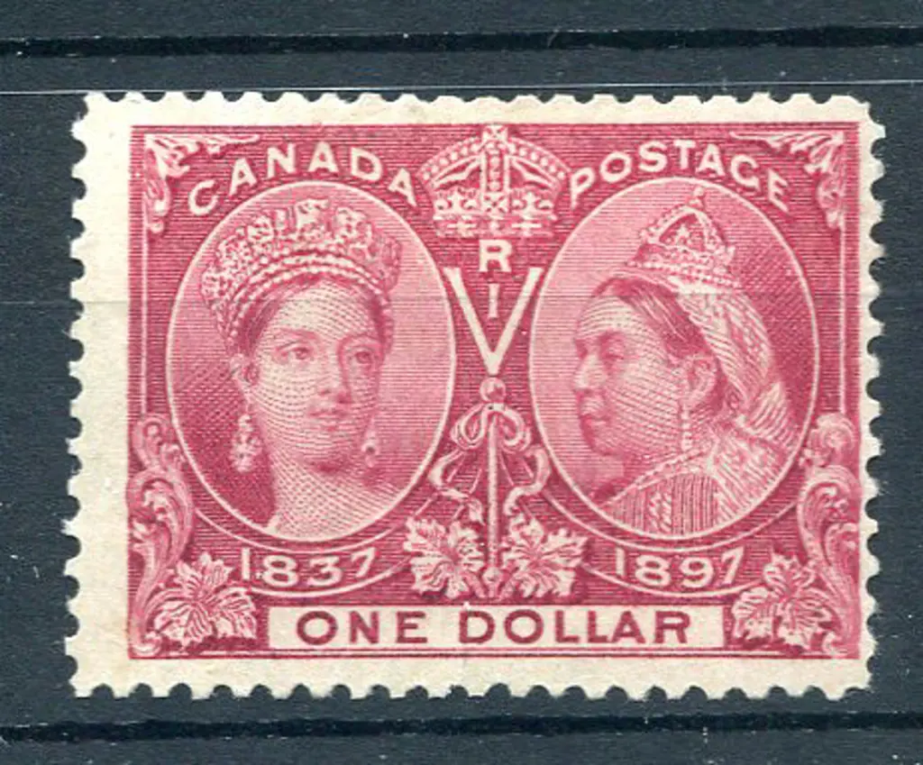 1897 $1 lake Jubilee. MNG, centred right. Useful ... Image 1++