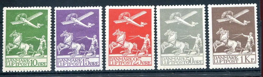 1925 Airmails set of 5. Fresh MLH. SG 224/48, Cat. ... Image 1++
