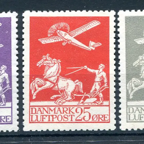 1925 Airmails set of 5. Fresh MLH. SG 224/48, Cat. ...