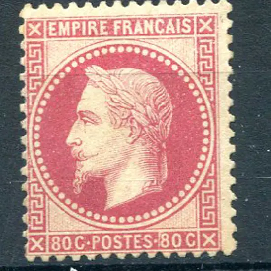 1863/70 80¢ bright rose Napoleon. Fresh MNG. SG ...