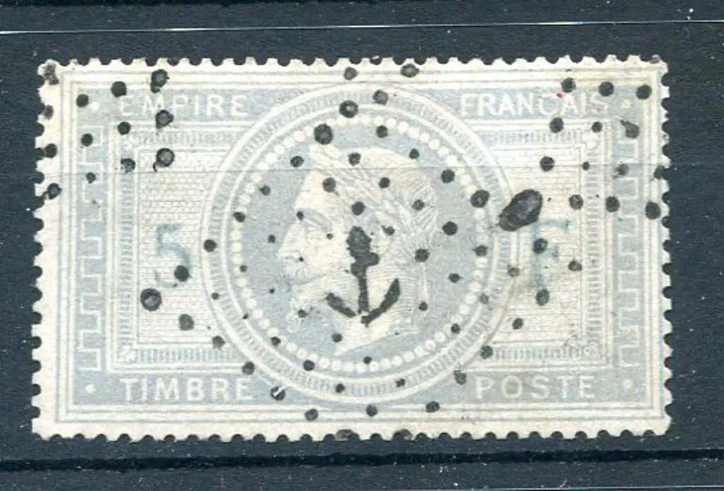 1869 5f lilac with crisp "Anchor" pmk. Slight ... Image 1++