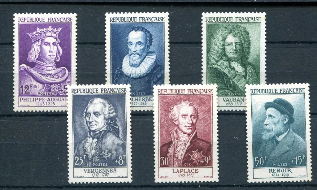 1955 National Relief Fund set MUH. SG 1253/8, Cat. ... Image 1++