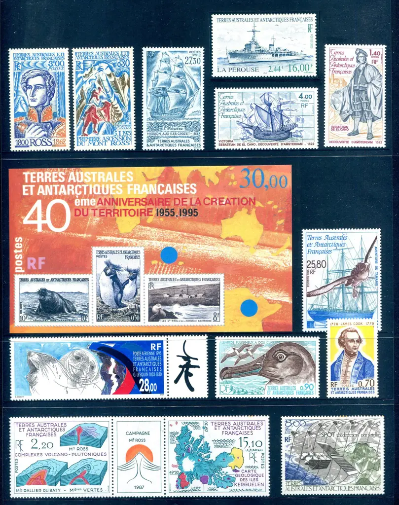 French Southern Antarctic Territory 1955-2000 MUH ... Image 1++