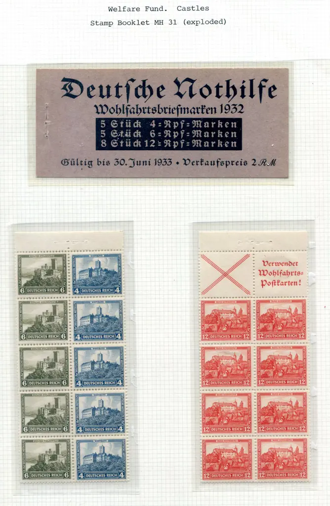 1931 & 1932 Welfare Fund "Buildings" issues in ... Image 1++