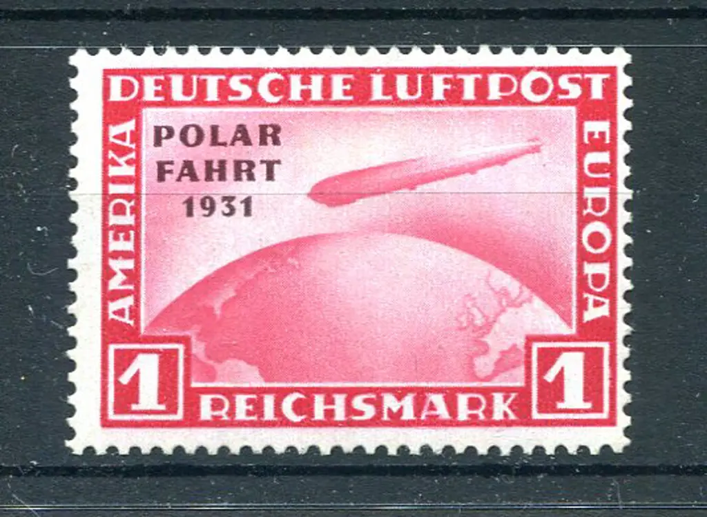 1931 1rm Polar Flight Zeppelin with the "missing ... Image 1++