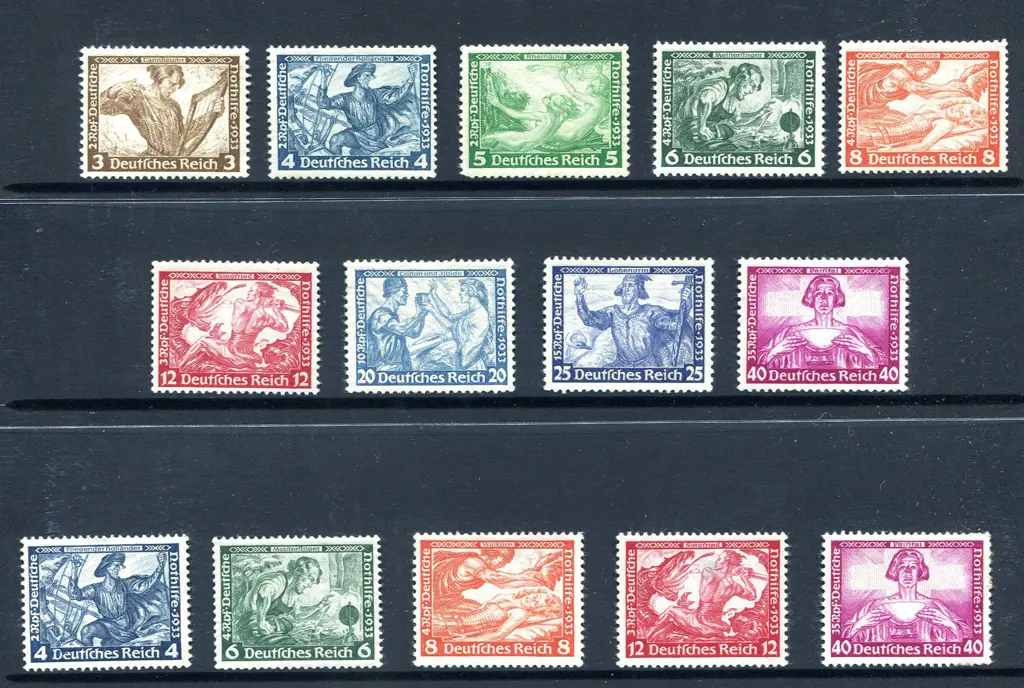1933 Wagner Operas set of 9 MLH with extras of 4pf ... Image 1++