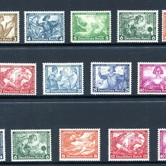 1933 Wagner Operas set of 9 MLH with extras of 4pf ...