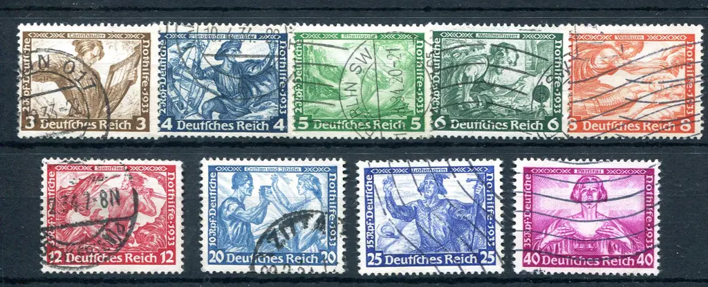 1933 Wagner Operas set of 9. Good to fine used ... Image 1++