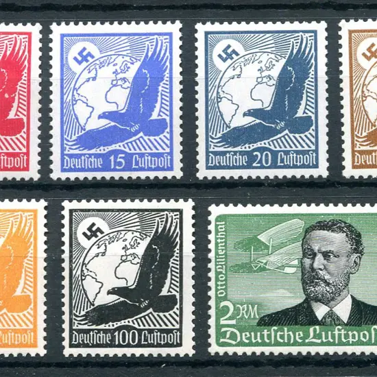 1934 Airmails set of 11. Fine MUH with vertical ...