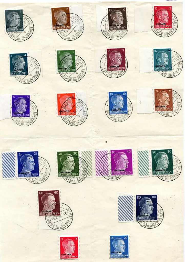 1941 Hitler defins to 5RM, the latter with clear ... Image 1++