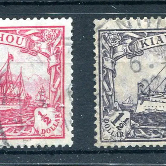 Germany - Kiautschou 1905/18 ½ dollar & 1½ dollar ...