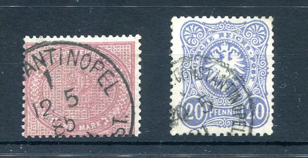 Germany - PO's in Turkish Empire 1872/79 ... Image 1++