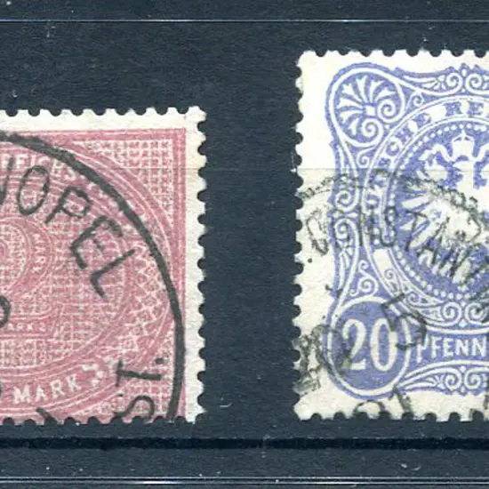 Germany - PO's in Turkish Empire 1872/79 ...
