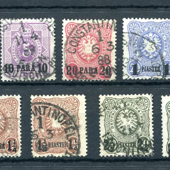 1900 Defin set to 5mk. Fine used with neat cds ...