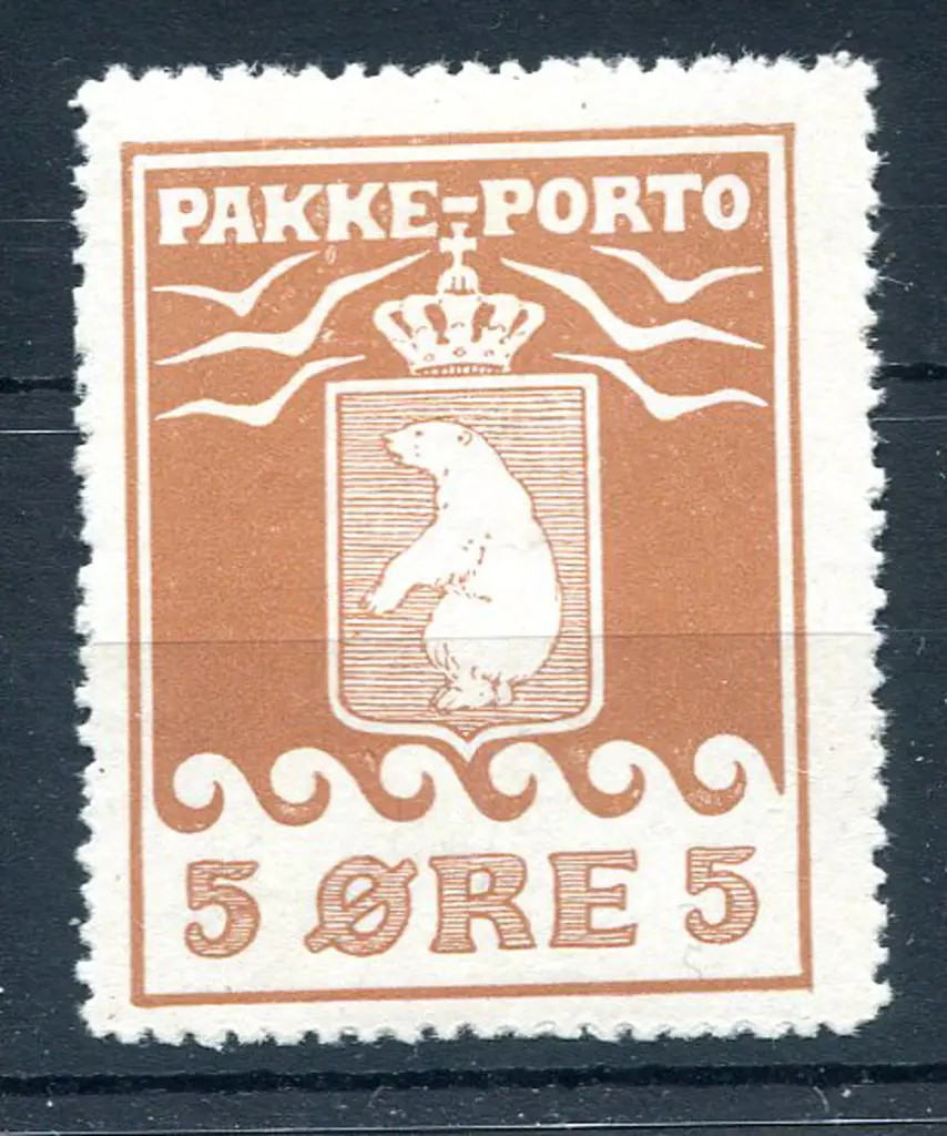 Greenland 1905 5ö Parcel Post. MLH. SG P2, Cat. ... Image 1++