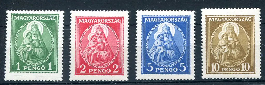 1932 1p to 10p Madonna. Fresh MLH with vg ... Image 1++