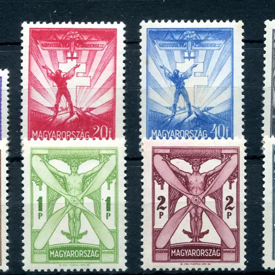 1933 Airmails (excl 10f). MUH with bright fresh ...