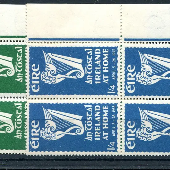 Ireland 1953 "An Tostal" Festival pair in MUH ...