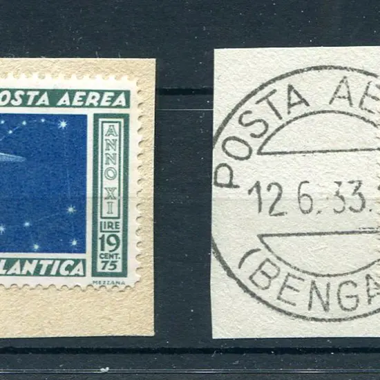 Italian Colonies - Cyrenaica 1933 Atlantic ...