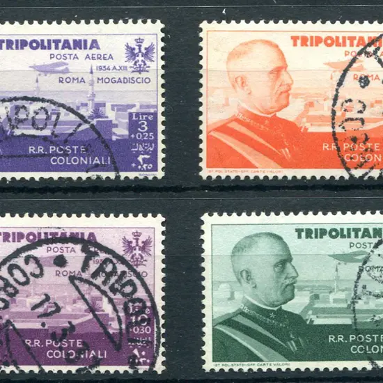 1934 Rome to Mogadiscio Flight with 4 top vals all ...