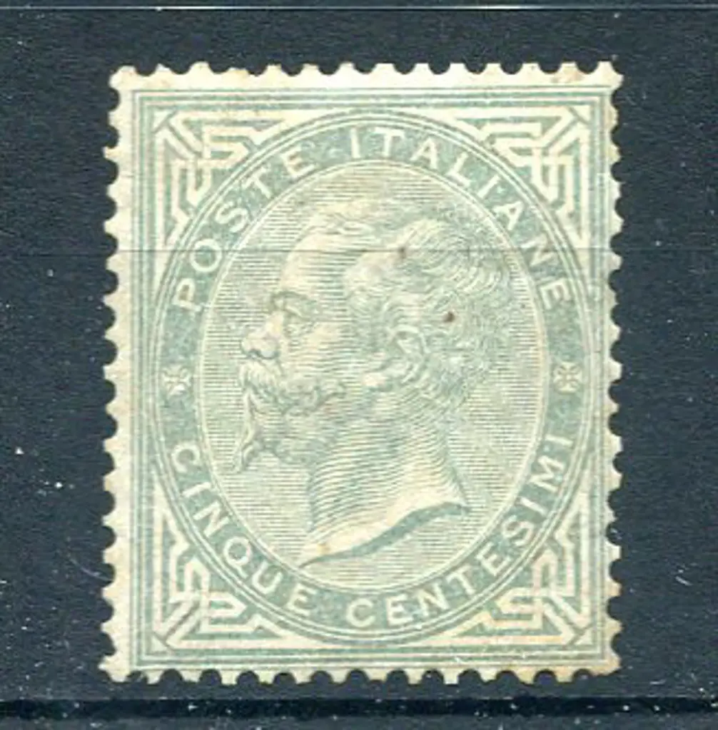 Italy 1863/65 5¢ pale grey. MVLH. SG 10a, Cat. ... Image 1++