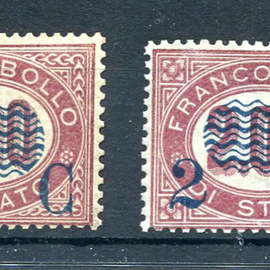 1878 2¢ on 1l & 2¢ on 2l Parcel Post surcharges ...