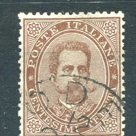 1879/82 30¢ brown King Umberto. Fine used & the ...