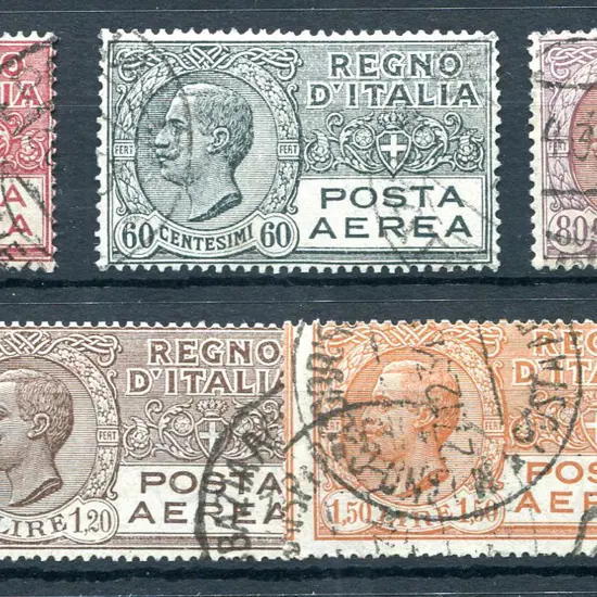 1926/28 Airs set of 7. Fine used with neat cds's. ...