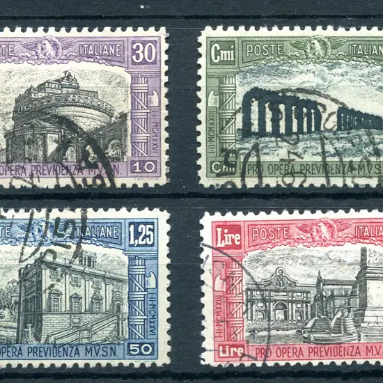 1928 Second National Defence issue. F/U set of 4. ...