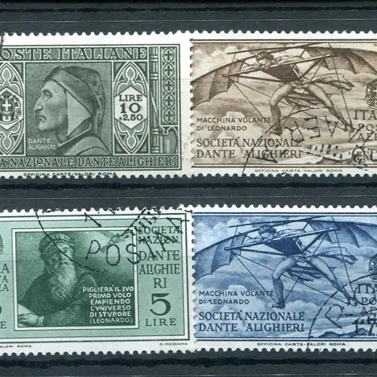 1932 5l & 10l Dante Postage plus Airmails to ...