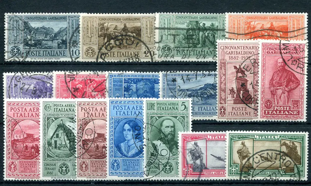 1932 Garibaldi Postage, Airs & Express set of 17. ... Image 1++