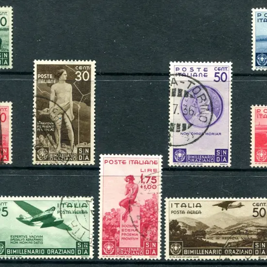 1936 Horace Bimillenary used set excl Air top ...